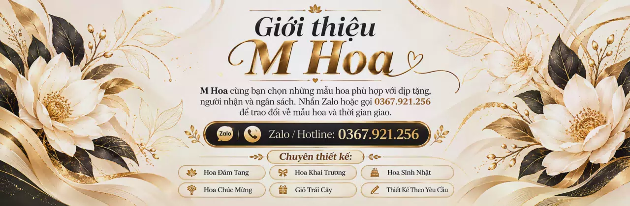 Ảnh bìa Shop hoa tươi Phường Vĩnh Thông An Giang - Cùng bạn gửi lời cảm ơn